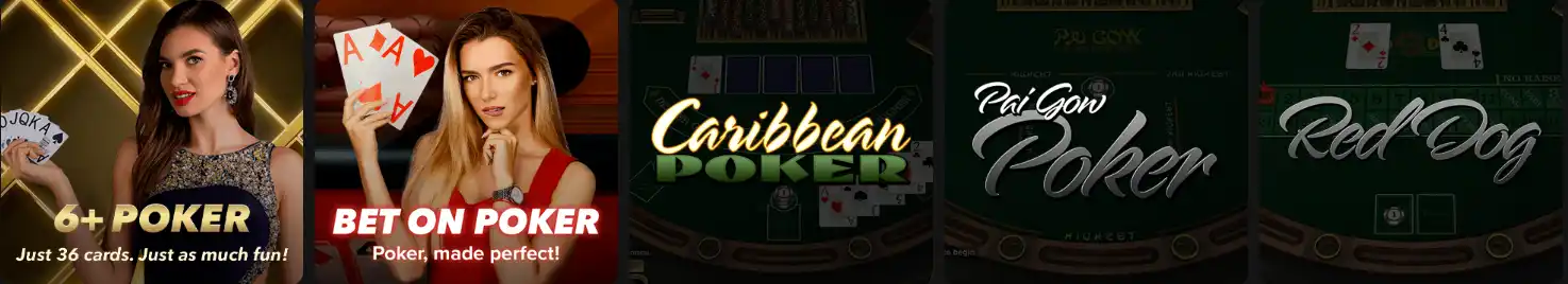 spinpeak casino poker games